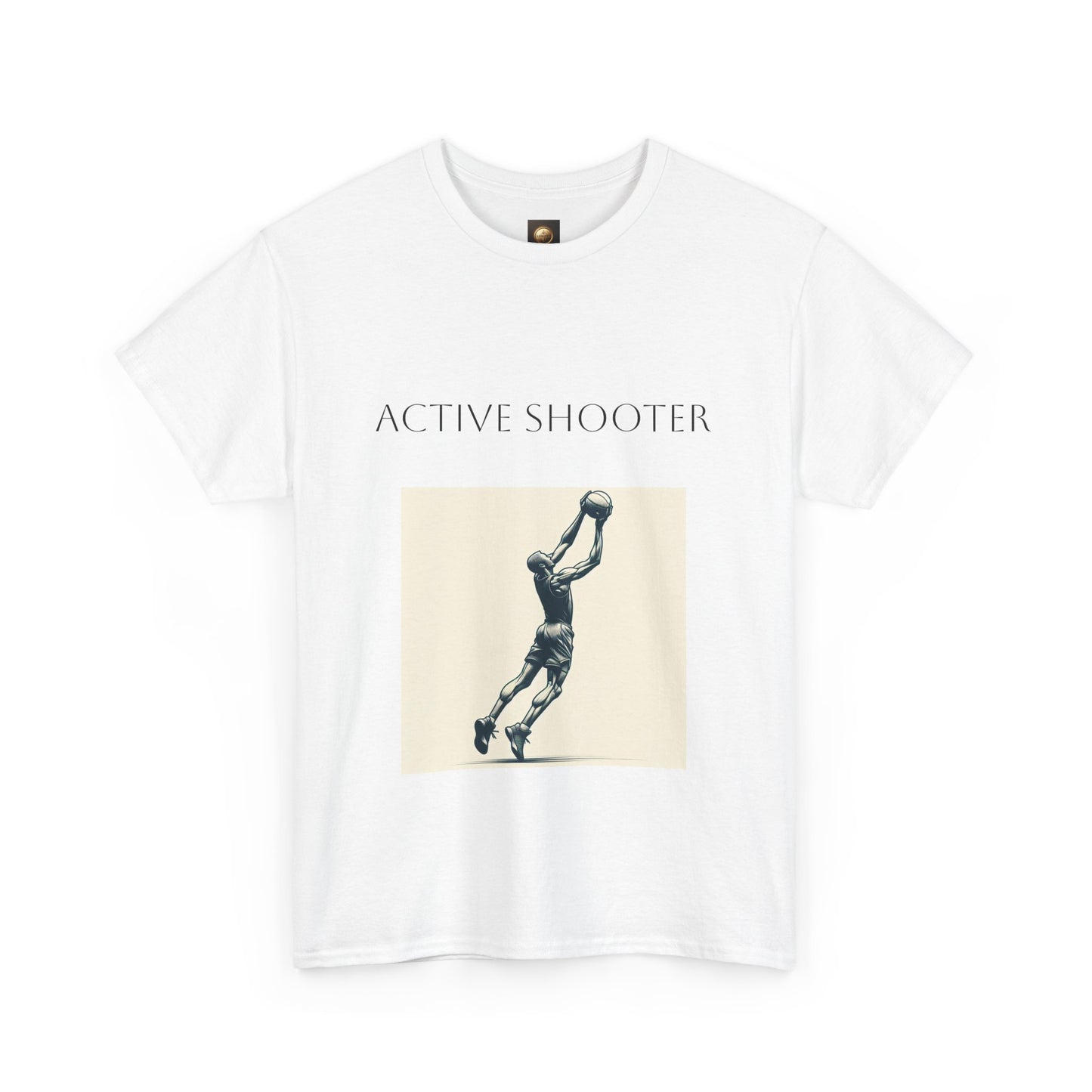 Active Shooter Tee, Basketball Fan Gift