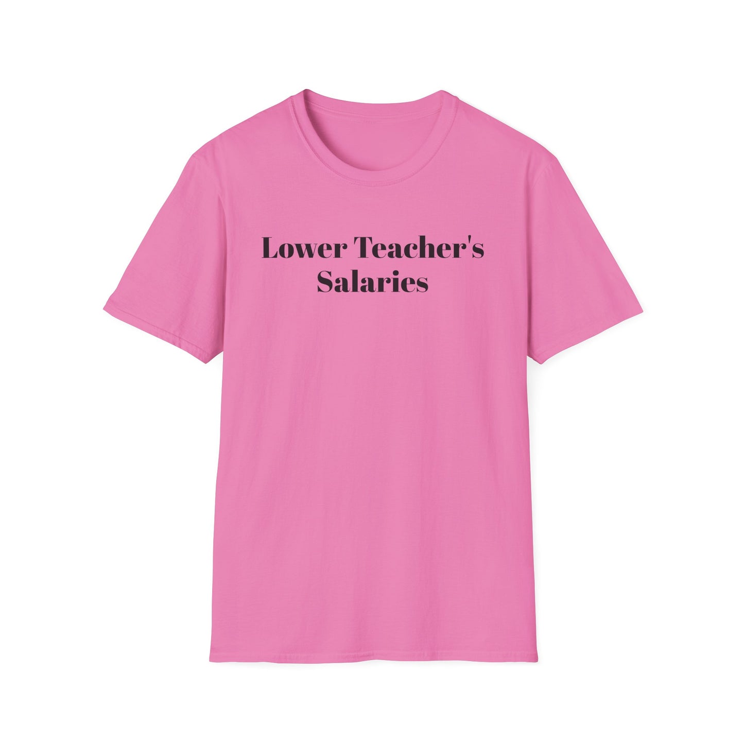 Lower Teacher's Salaries
