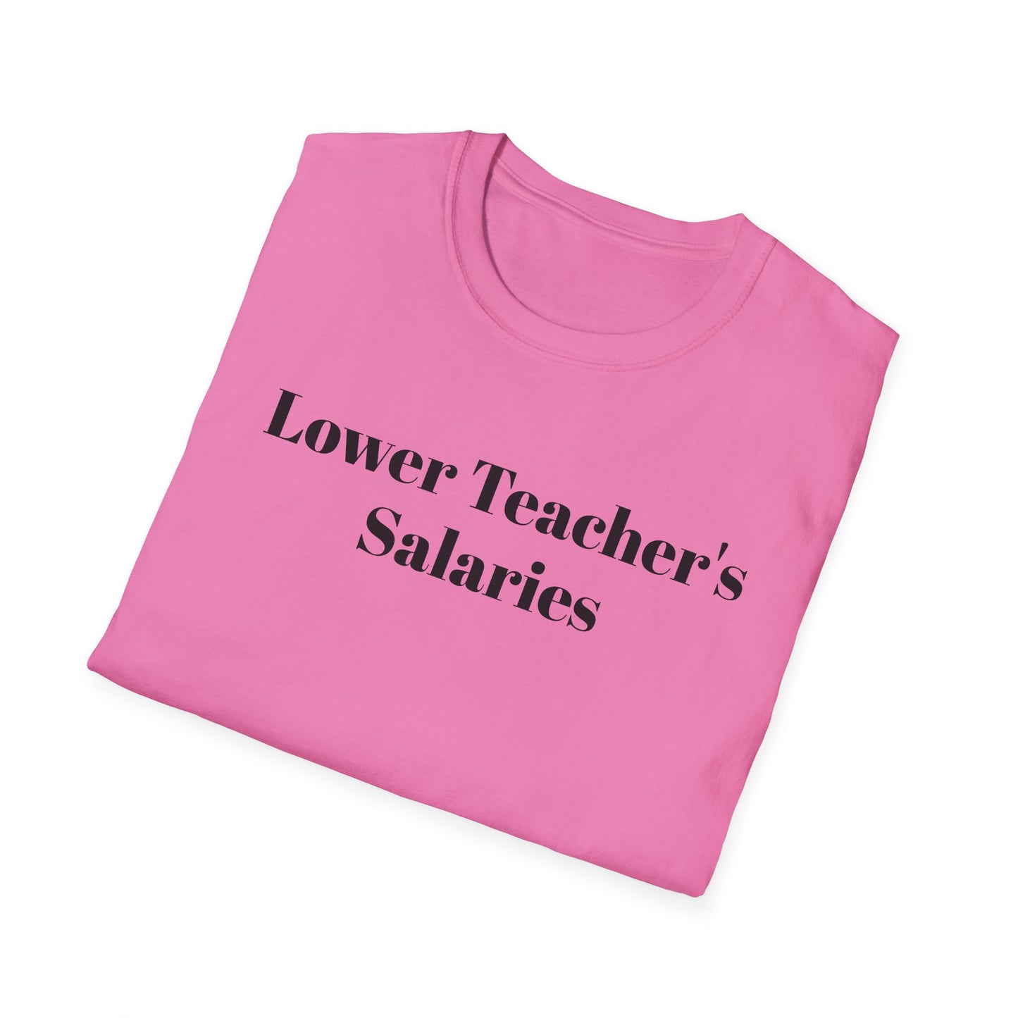 Lower Teacher's Salaries
