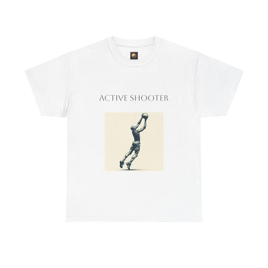 Active Shooter Tee, Basketball Fan Gift